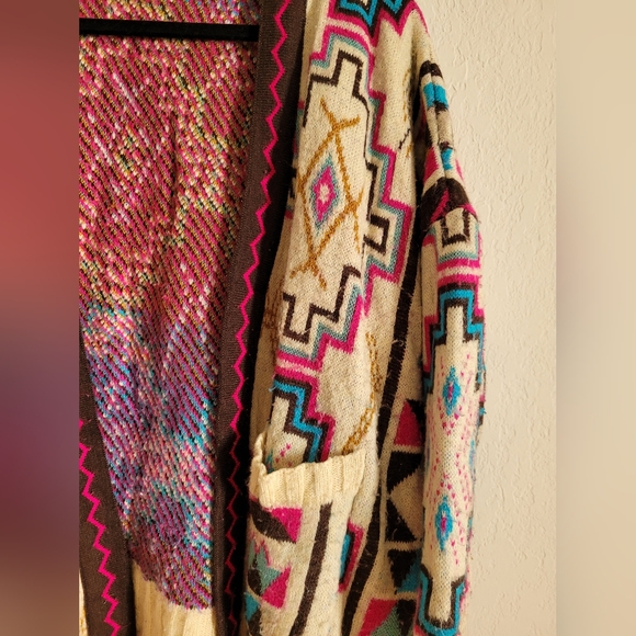 Jen's pirates booty southwest cardigan | size small - Picture 5 of 8